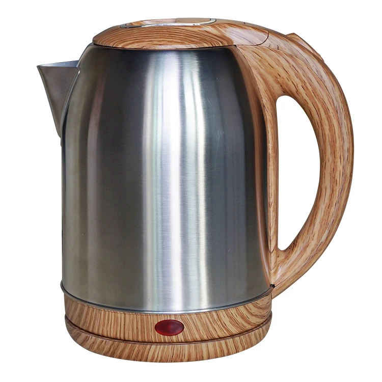 Electric Kettle with Wooden Handle