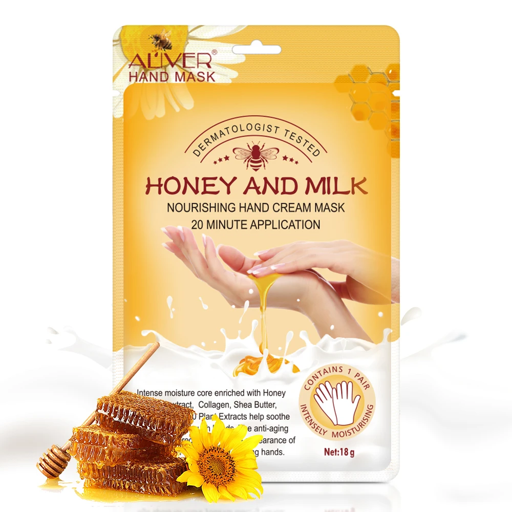 Honey hand. Honey hand Mask. Маска перчатки для рук с никотинамидом и козьим молоком. Diamond Milk Honey Moisture treatment Cream. Images Honey tender slippery hand Wax, 210 гр.