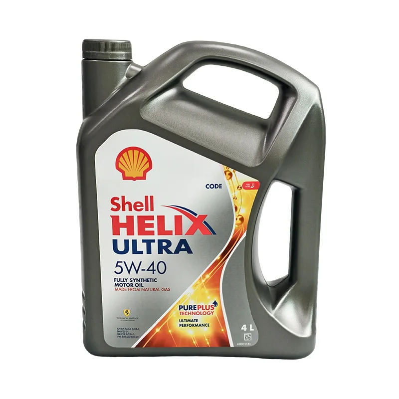 Shell Helix Ultra 5W-40 Full Synthetic Motor Oil 4L | API SN/ACEA