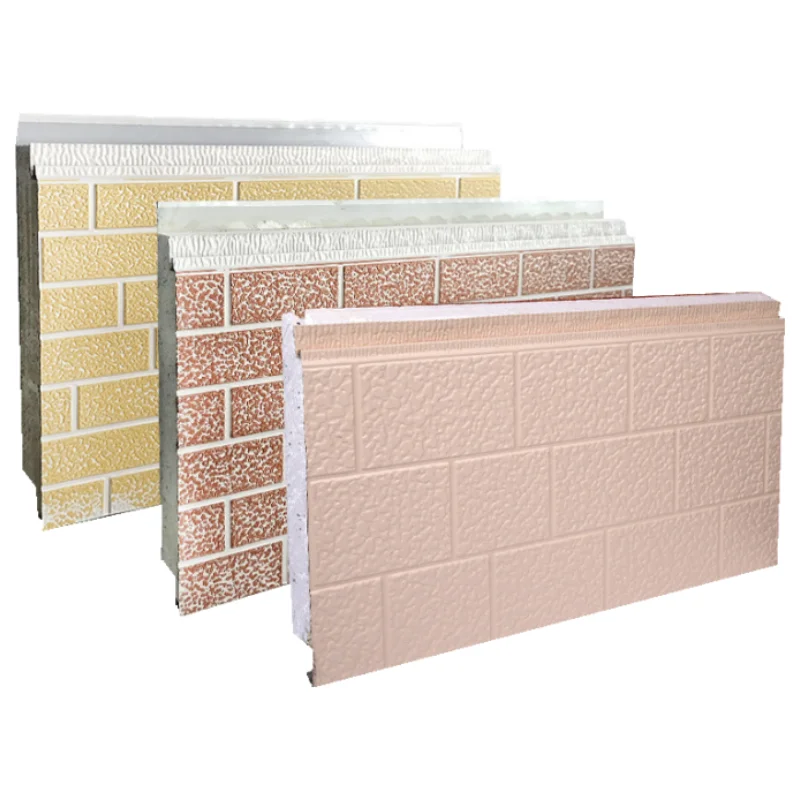 Insulation Prefab House EPS Foam Boards Metal Siding Foam Sandwich Panel supplier