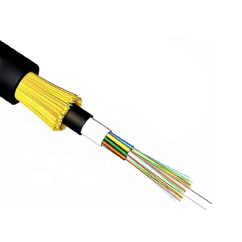 Source ADSS Optic Fiber 6 8 12 24 36 48 72 96 144 288 Core Double Sheath  G652D Single Mode ADSS Fiber Optic Cable on m.alibaba.com