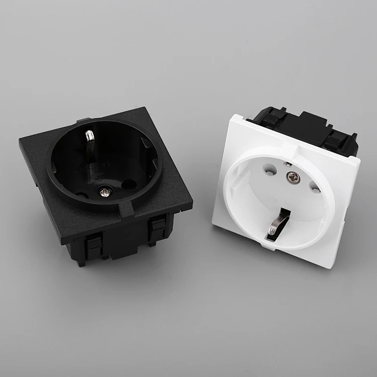 White Germany 16A Waterproof Anti-UV Surface Mounted Power Outlet Russia Korea Kitchen Outdoor 2P E EU Power Wall Socket - 44