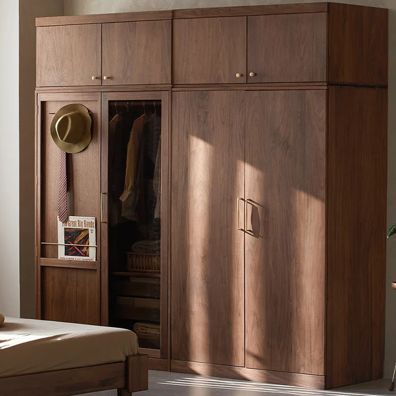 Wooden Baby Wardrobe Cabinet Clothes Closet Systems