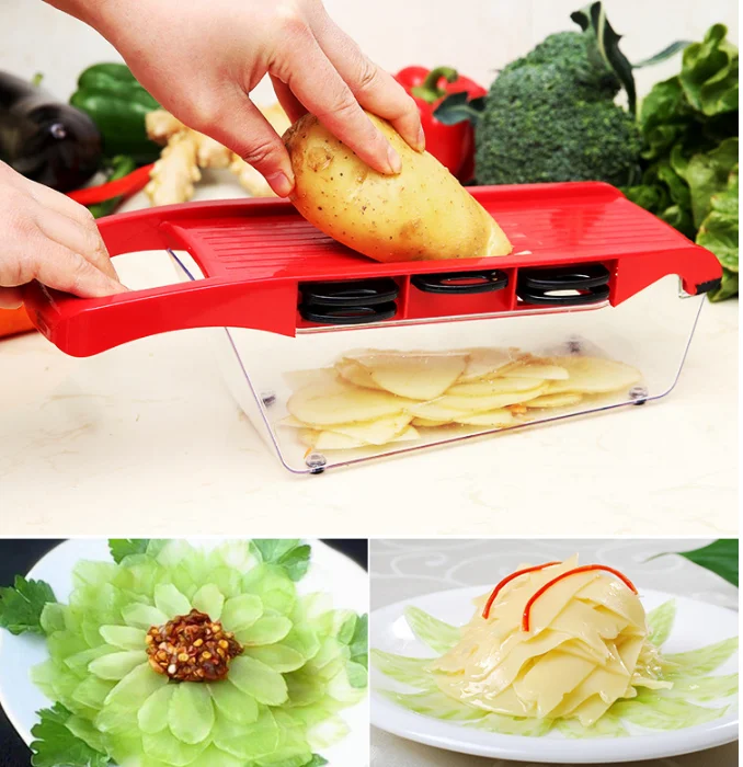 Stainless Steel Metal Multi Vegetable Slicer – My Kitchen Gadgets