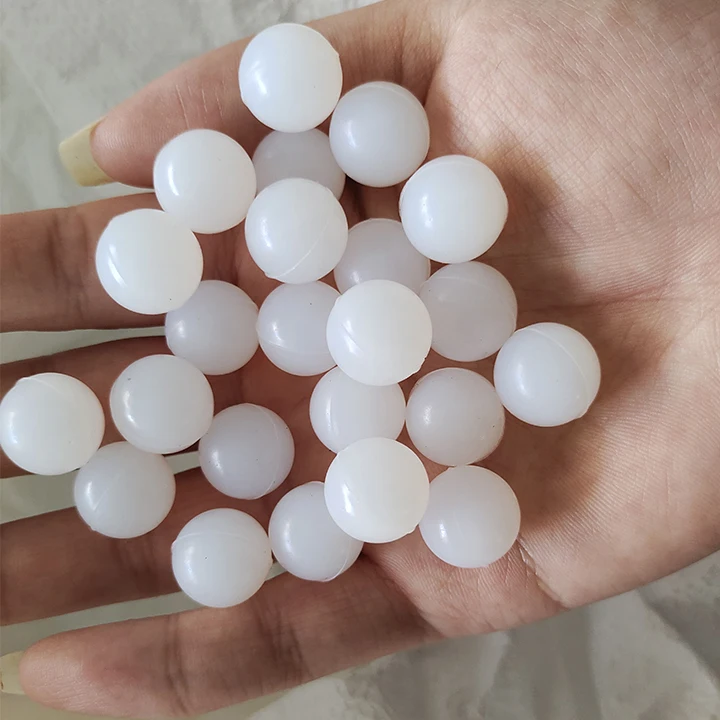 Solid Custom Vibrating Screen Matt Black Colorful Small Hard Hole EPDM NBR Silicone Rubber Balls