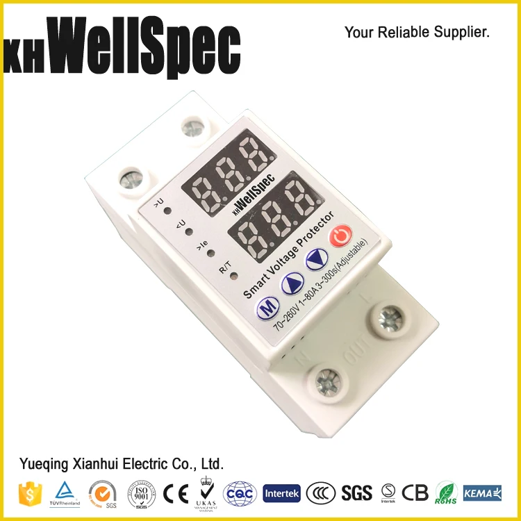 Xhwellspec Adjustable Voltage Protector for 110V US Standard