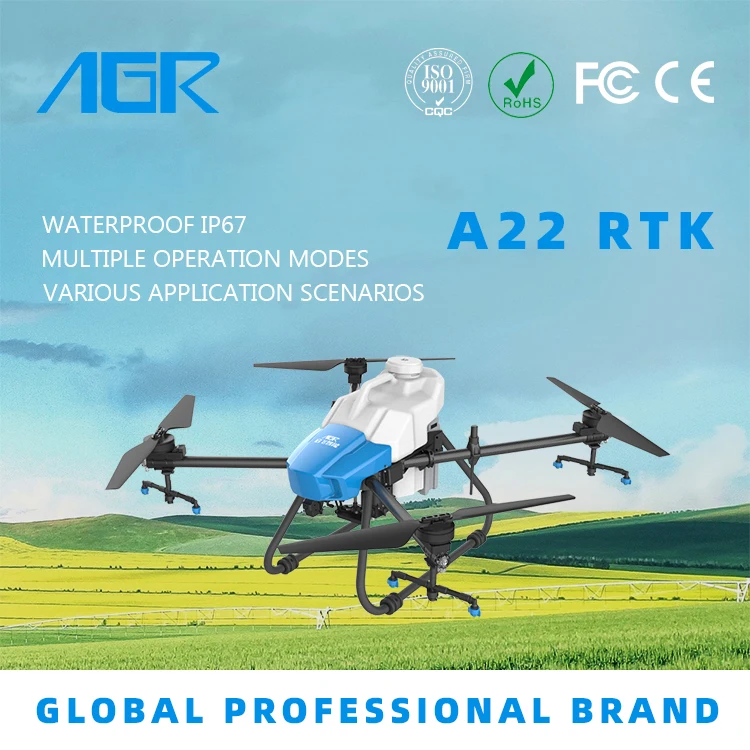 AGR A22 RTK 20L Agriculture Drone, AGR A22 RTK 20L Agriculture