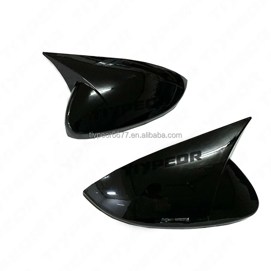 product door rear view side mirror cover cap for tiypeor skoda octavia 2021   2023 mirror guard covers exterior decoration trims-6