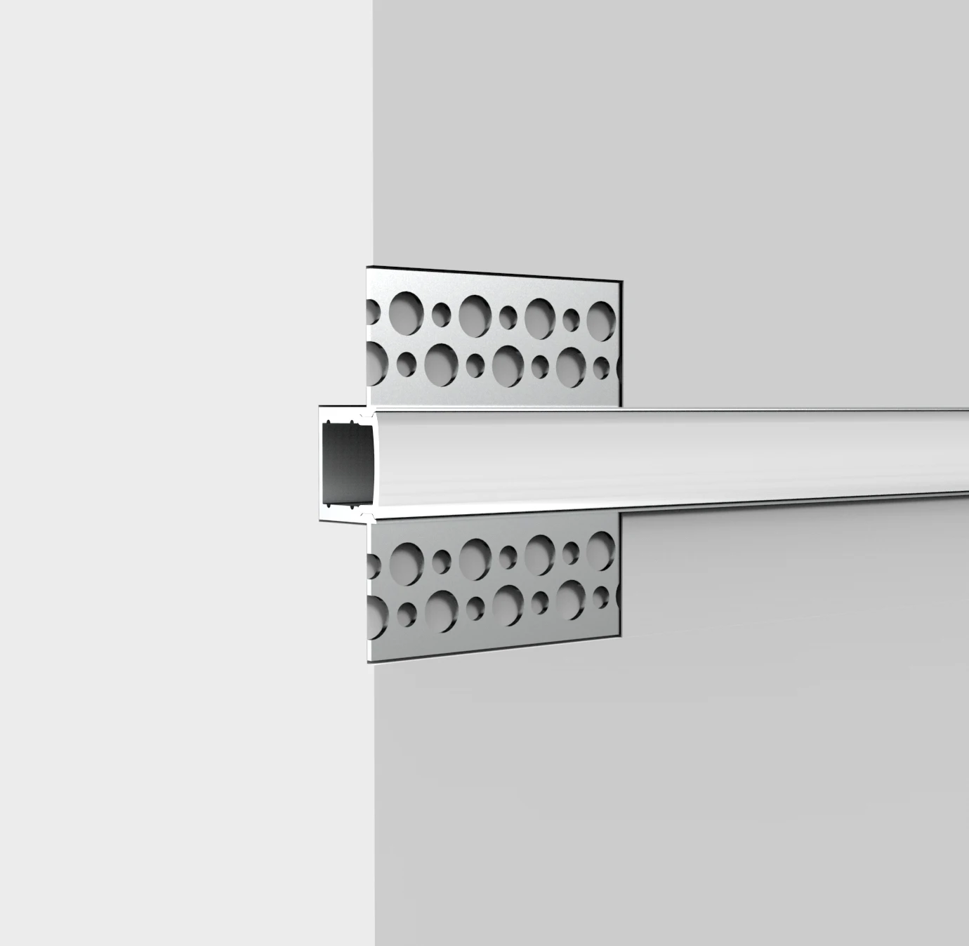 For Ceiling LED Light Strips Aluminum Channel Recessed Drywall Plaster Gypsum Aluminium Led Profile