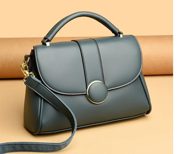 2025 Newest Trend Luxury  Women's Handbag Wallet Soft PU Leather Large Capacity Simple D aperçu 4