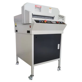 Automatic electric paper cutting machine perforadora de papel 450mm paper cutter for hot sale