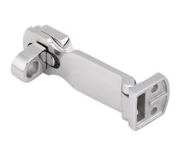 Marine Grade 316 Stainless Steel Door Hasp – 3 Inch Heavy Duty Swivel Safety Latch With Padlock Eye – Corrosion Resistant For Boats & Outdoor Use