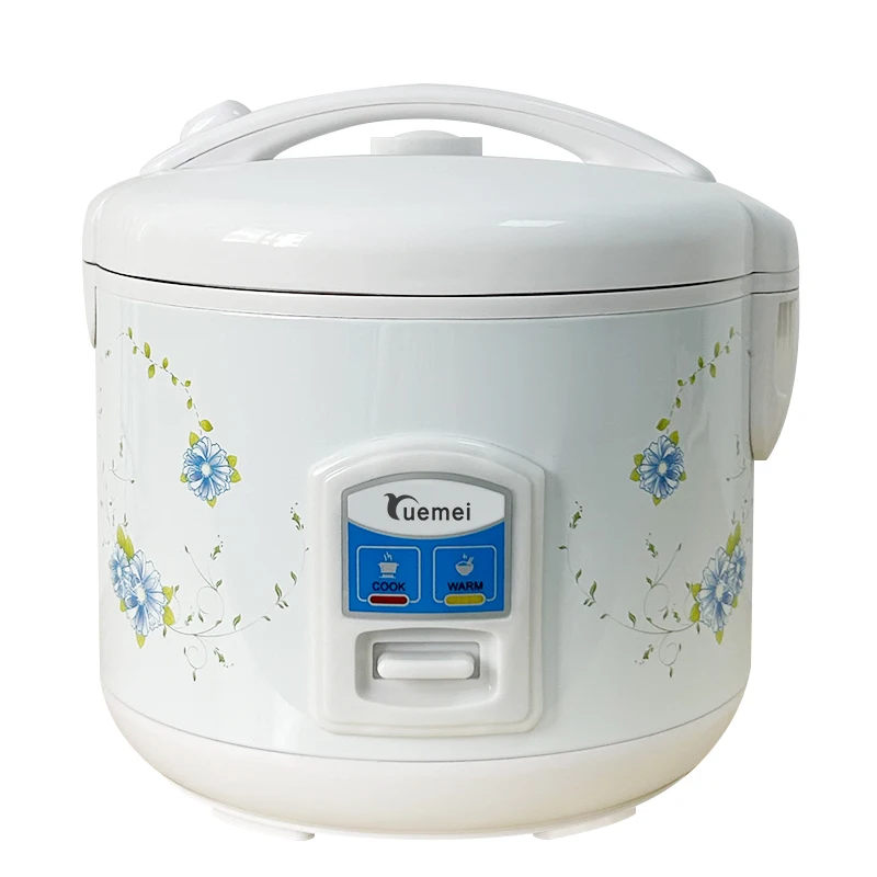 Silver Crest 5L Mechanical Rice Cooker with Resistors Including Measuring Cup and Paddle for Home Kitchen Use
