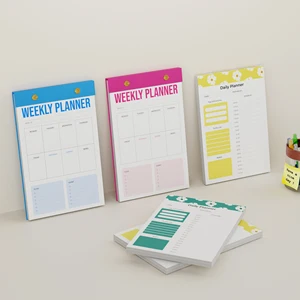 Wholesale Custom Printed A4/A5/A6 Notepads Offset Paper Tear-off Memo Pad Customized Logo Durable for Real Estate Loose Leaf