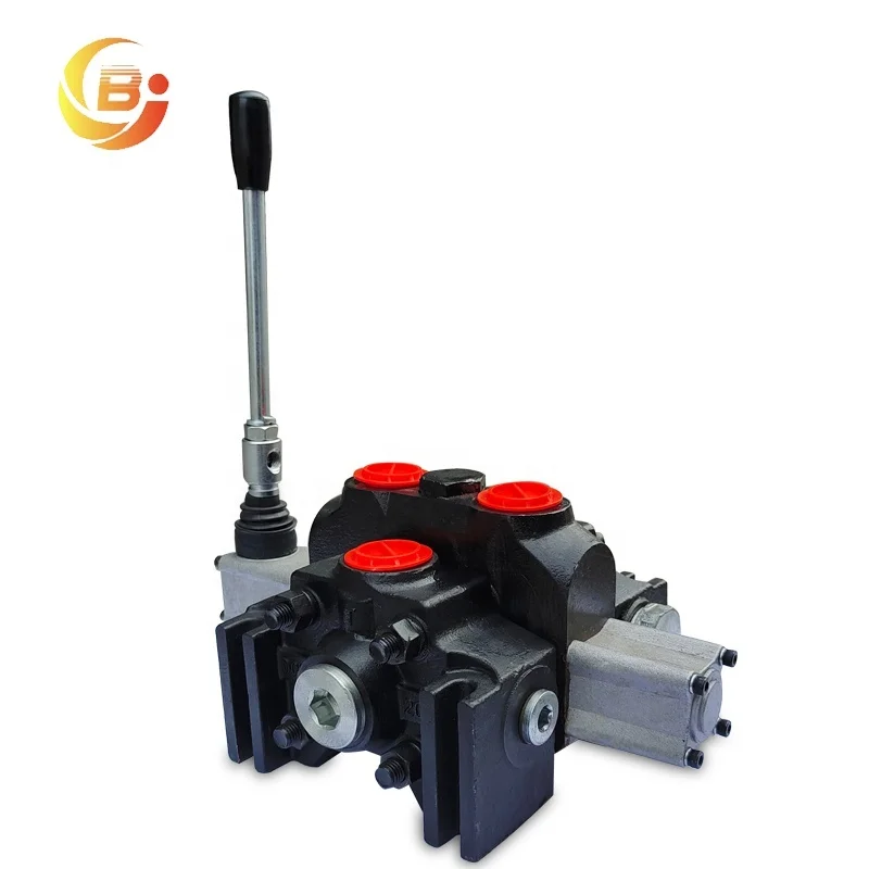 1 Spool Sectional Operated DCV100 Remote Joystick Manual Control Hydraulic Directional Valve for Front Loader