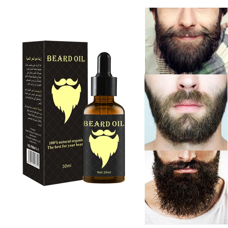 OEM Custom Logo Top Grade Natural Organic Mens Beard Oil