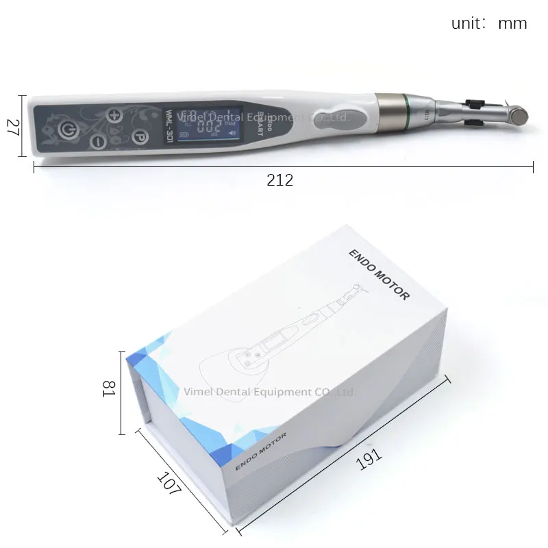 Dental Wireless Led Endo Motor 161 Standard Contra Angle Endo Smart