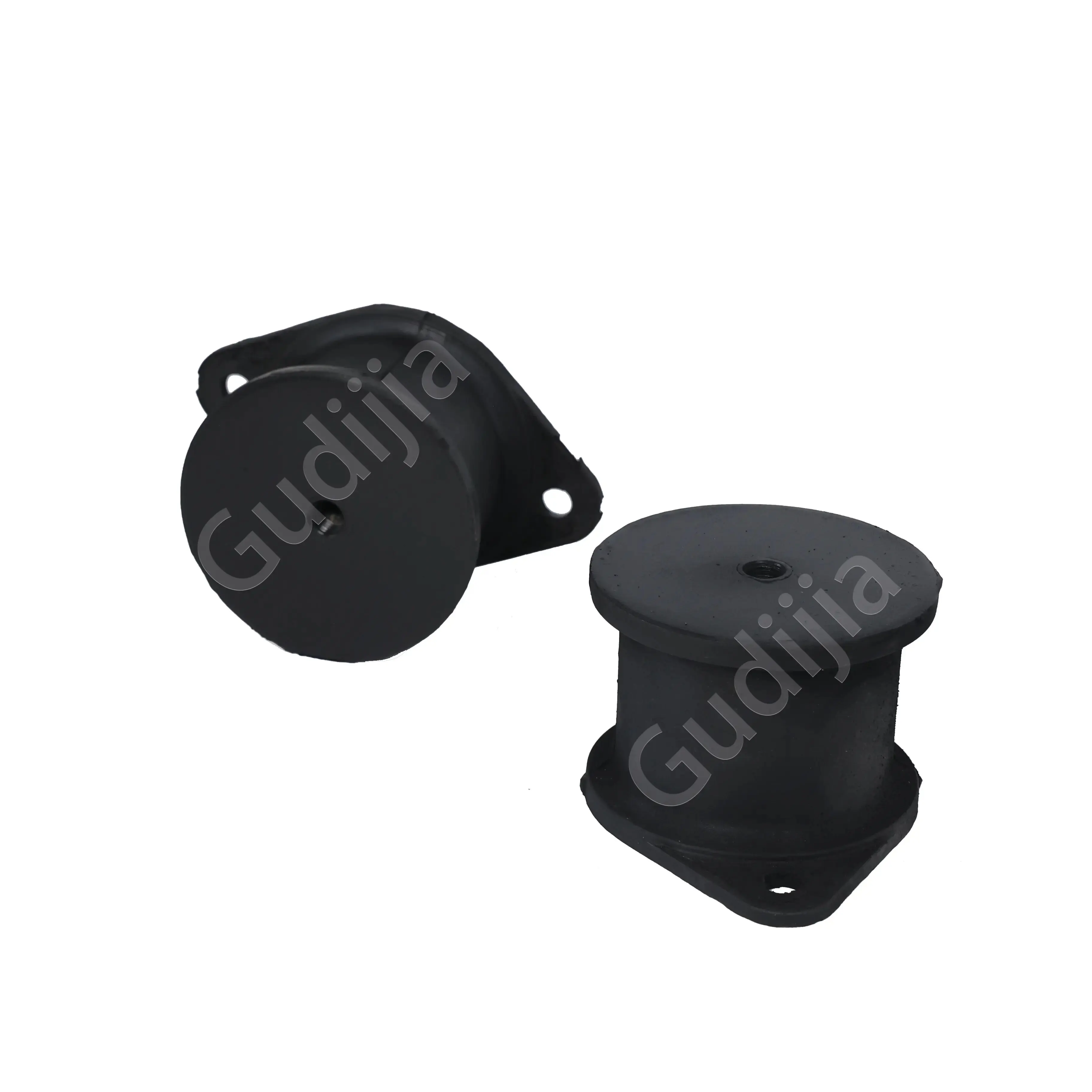 Natural Rubber Anti-Vibration Mount Roller Shock Absorber Lh202-3 Black High Quality Buffer Silent Block for Hydraulic Machinery
