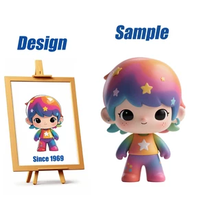 Shengye PVC Factory Creative Design Action Figure Plastic Vinyl Resin 3D Models Cute Cartoon Character Boy Girl Figure Toy Dolls