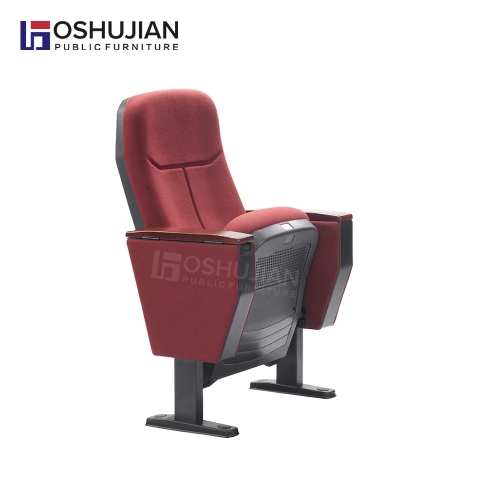 Auditorium Chairs With Writing Pad Concert Hall Factory Price Fabric Auditorium Seating Seat