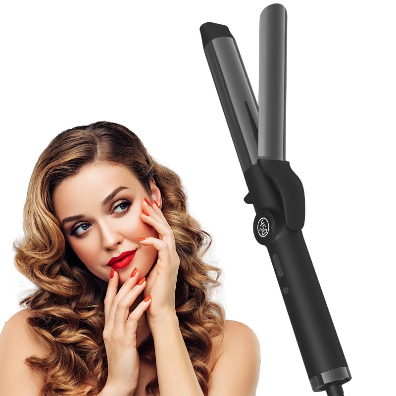 Ulelay Curling Iron 1,25 Polegada Clipped Com Turmalina Cerâmica