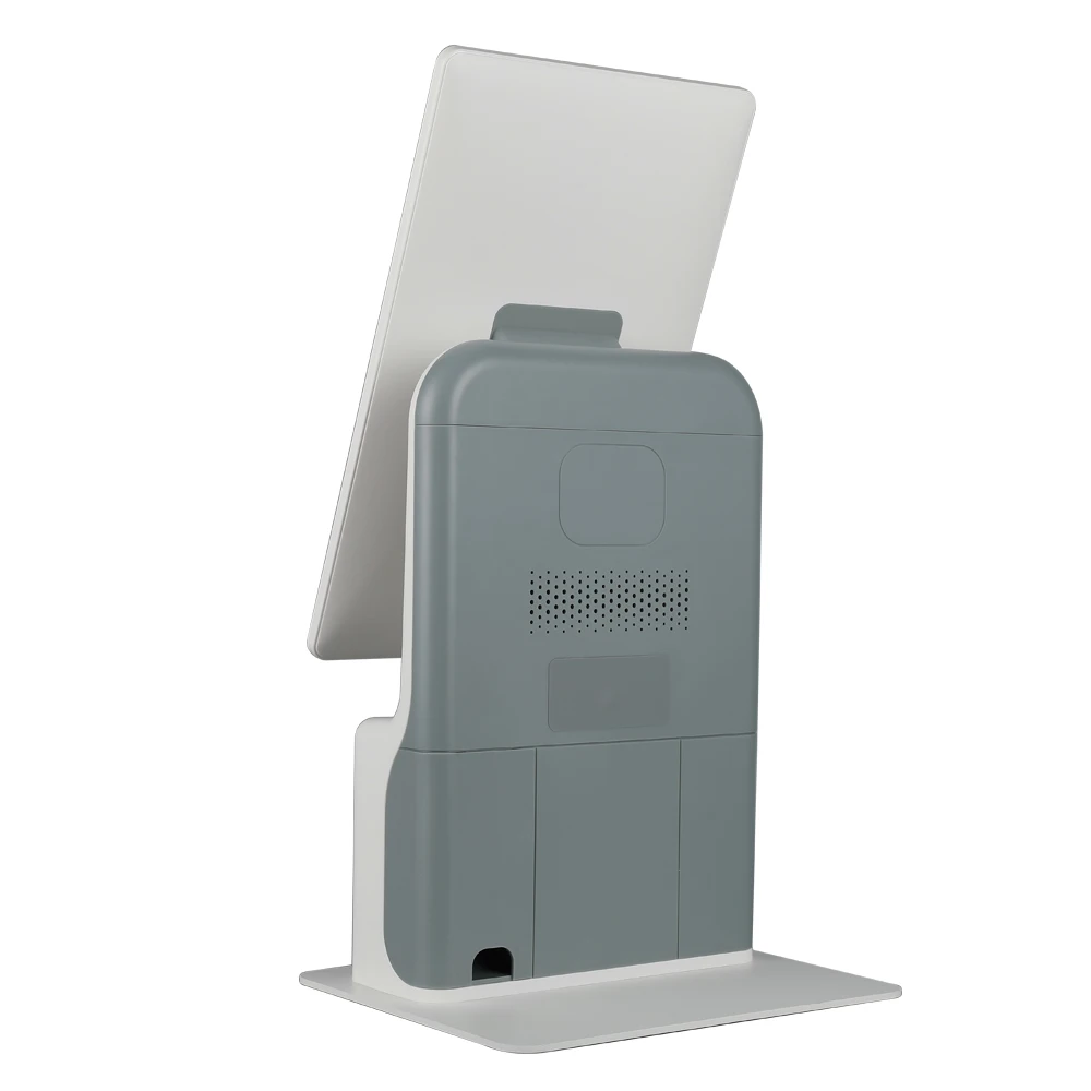Latest Design Small Payment Kiosk Tablet 16inch Cashless Countertop Kiosk Pos Pc Self Kiosk for Restaurant Ticket