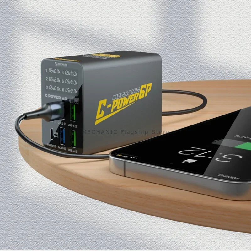 MECHANIC C-POWER 6M/6C/6P/6S Fast Charging USB Chargers