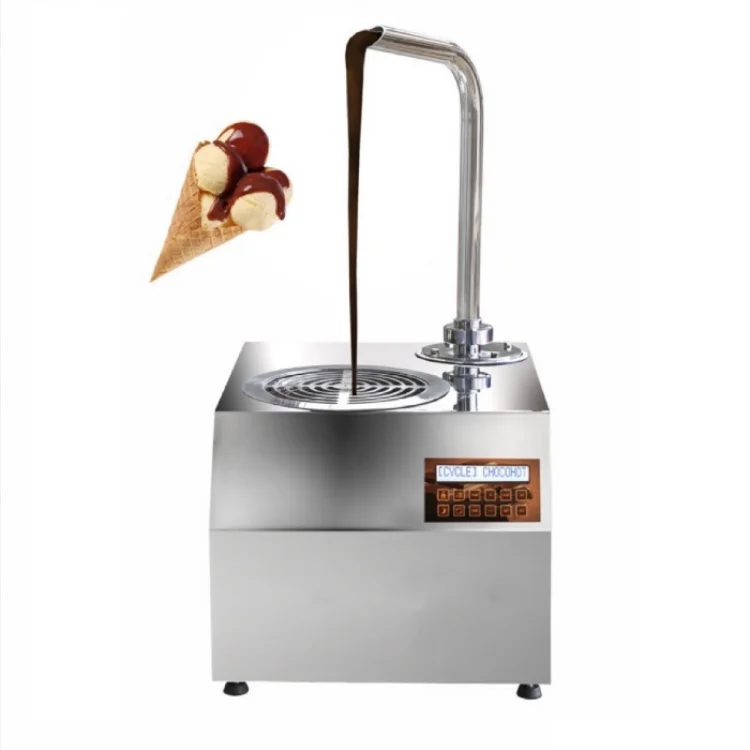 Easy to Operate Chocolate Making Machine Cocoa Bean Chocolate Tempering Melting Machine