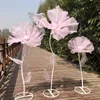 Pink with pole base