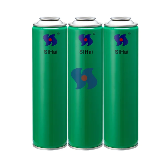 Diameter 52mm Popular Size Empty Aerosol Tin Cans With Colors Customized Empty Aerosol Tin Cans