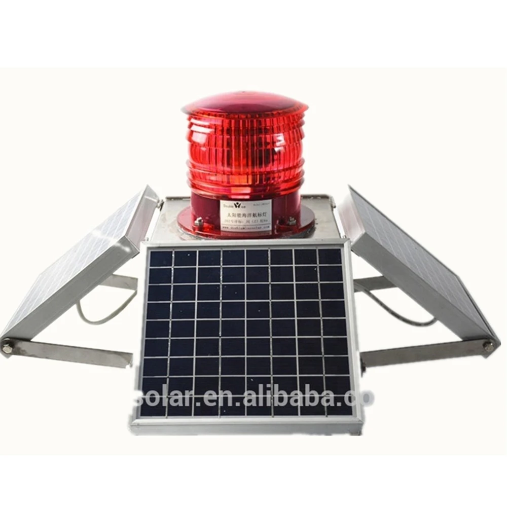 
 13NM видимая Солнечная светодиодная сигнальная лампа высокой мачты и башни  