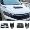 3pcs Gloss Black