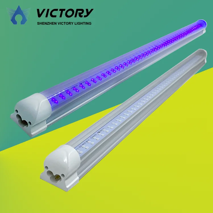 Лидер продаж в Китае, УФ-Светодиодная трубка для офиса, отеля, 395-400 нм, 365 нм, Уфа-лампа для отверждения клея