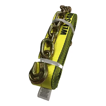 GEELLI Tow Strap With Hooks, 2" X 20ft Emergency Recovery Tow Strap