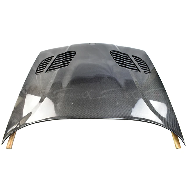 Customized GTR Style Carbon Fiber Engine Hood Bonnet for BMW E34