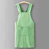 Light greenZJ618Cotton wrinkle cross belt pure cotton
