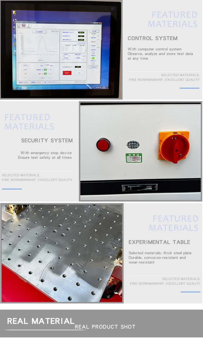 Laboratory Mechanical Impact Collision Table - Test Machine