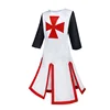 450 unidades de camisetas de manga larga, estilo rojo y blanco.