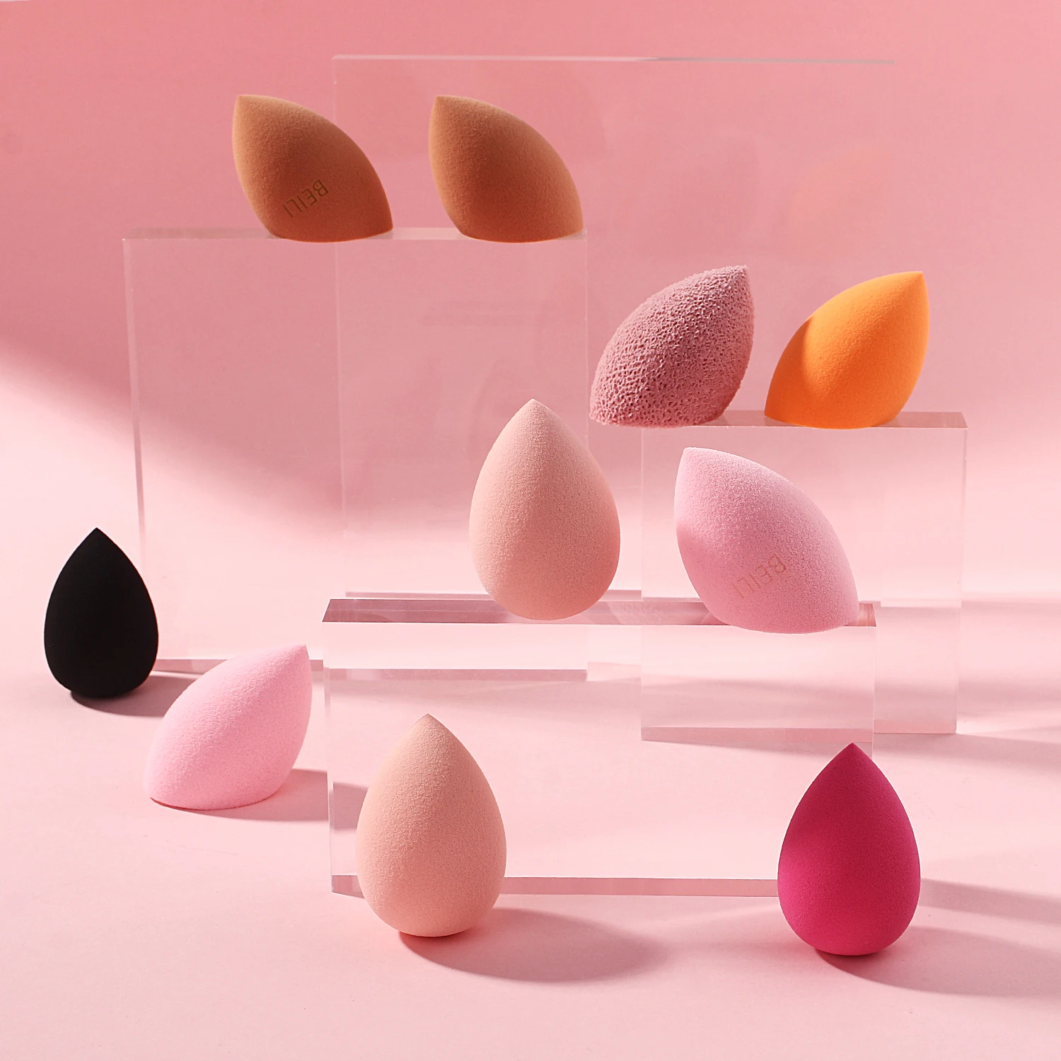 Beili Latex Free Beauty Sponge Custom Logo Makeup Blender Sponge
