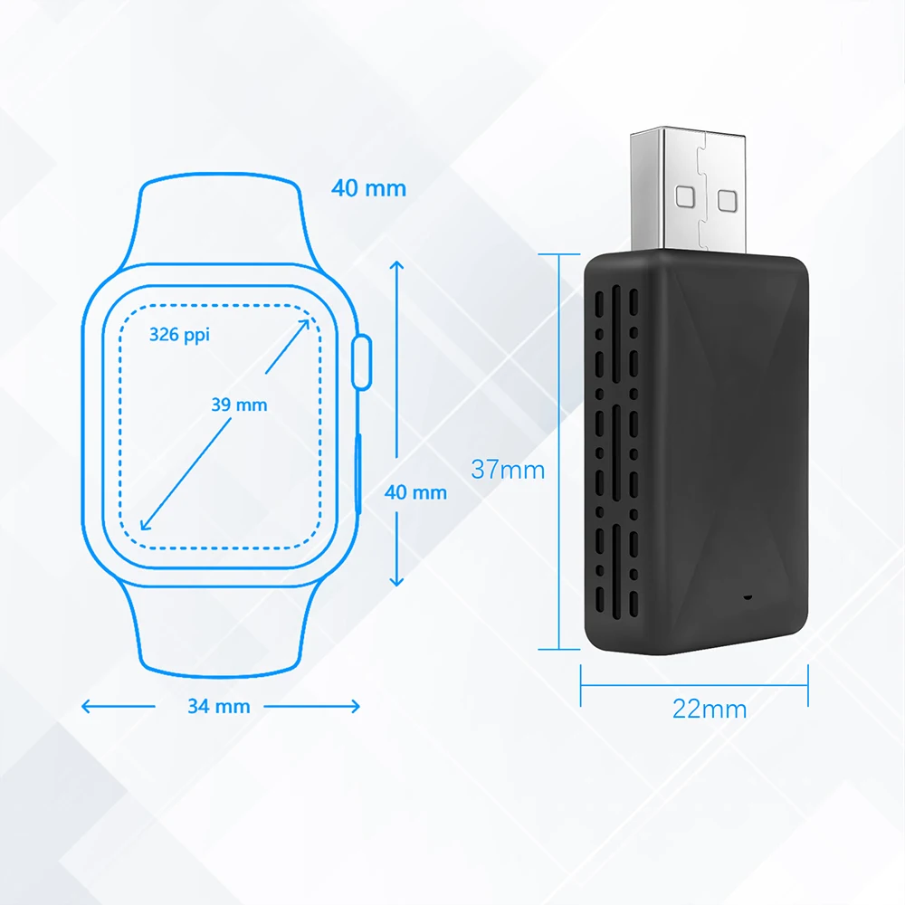 Portable Carplay Android Auto System Wireless Smart Box Car Universal USB Carplay Android Auto Dongle Wireless Adapter