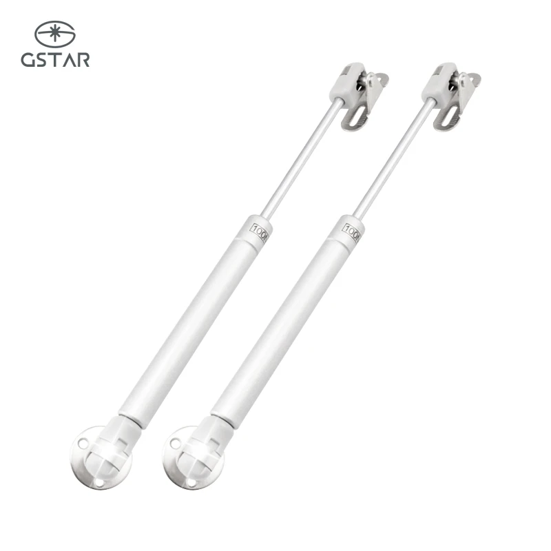 100N газа, веснный Кабинет двери пружинная Опора шкаф двери газовые стойки газовая пружина для шкафов двери