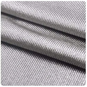 TK-AG-01NSJ Rf Shielding Fabric Conductive Anti Radiation Fabric Electromagnetic Shielding Cloth Silver Fiber Fabric