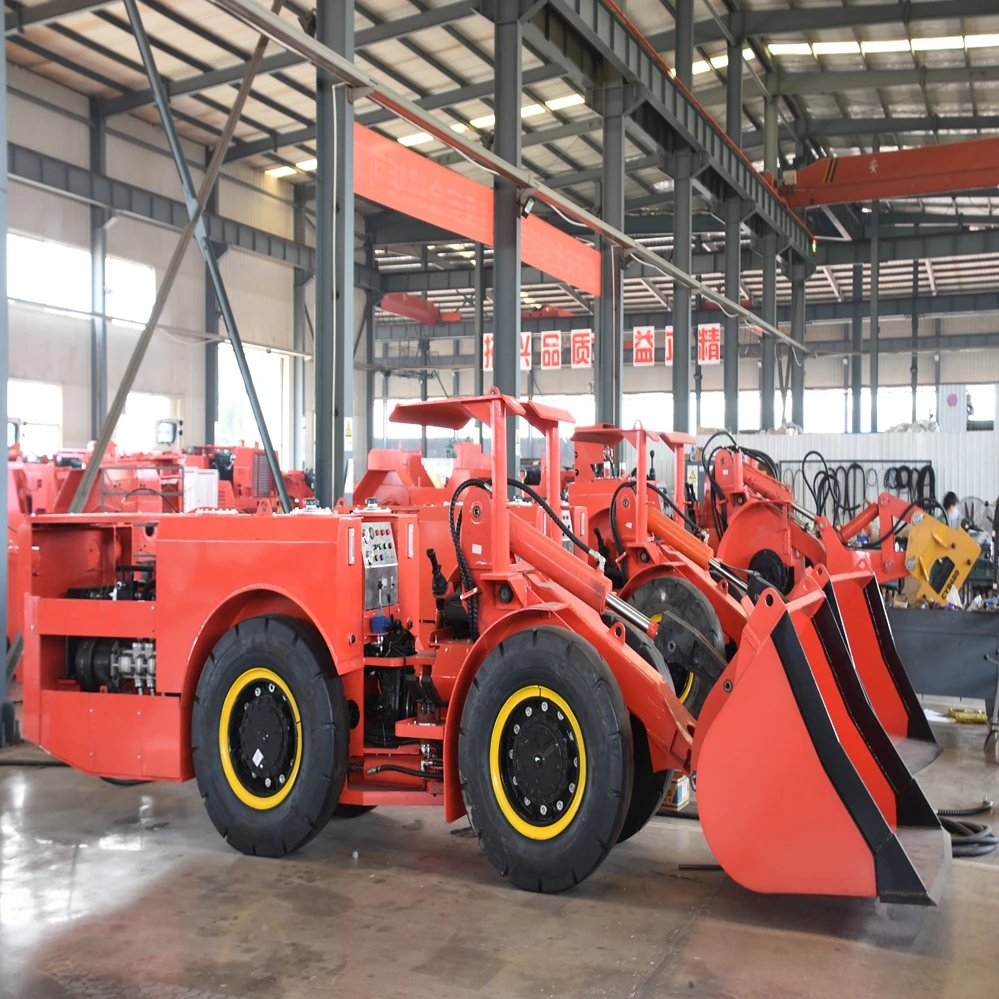 TC-100E Yantai tuoxing China 1Cbm Mining Underground Electric Scooptram With 2 Ton Bucket Capacity