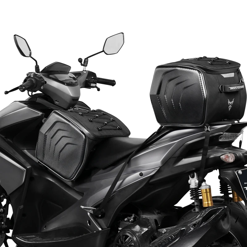 Sacoche De Tunnel Pour Suzuki Burgman 650/400 - Porte-documents Ou Petits Objets - Marque Bagtecs