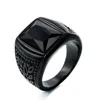 Black gemstone with black background