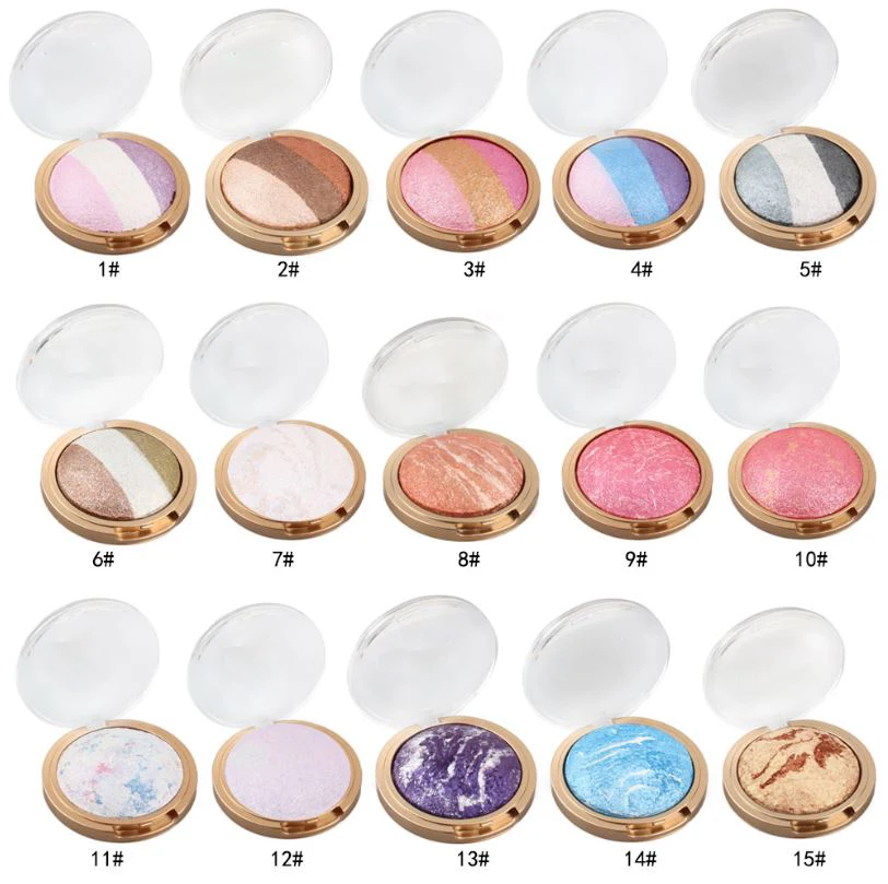 
 2019 трендовые хитовые продукты СТМ Косметика 15 видов цветов запеченные тени для век высокого пигмент для макияжа  