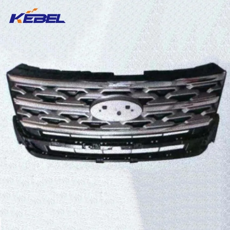 High Guarantee Automobile Accessories Front Grille Large Stock Auto Parts Car Grills for Ford Explorer 2014 2016