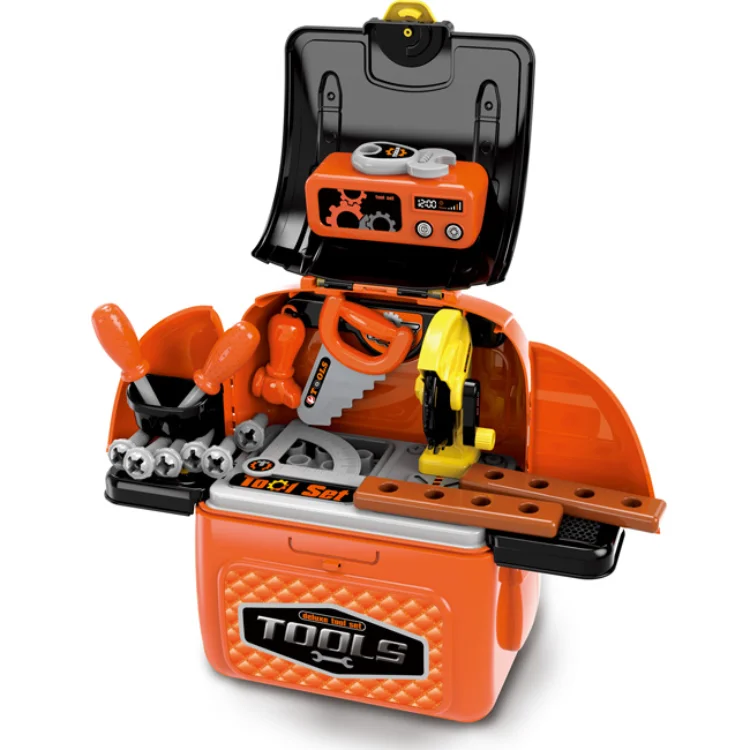 Развивающий Интеллектуальный складной рюкзак для хранения детский набор инструментов интересный набор инструментов для игр Игрушки для детей