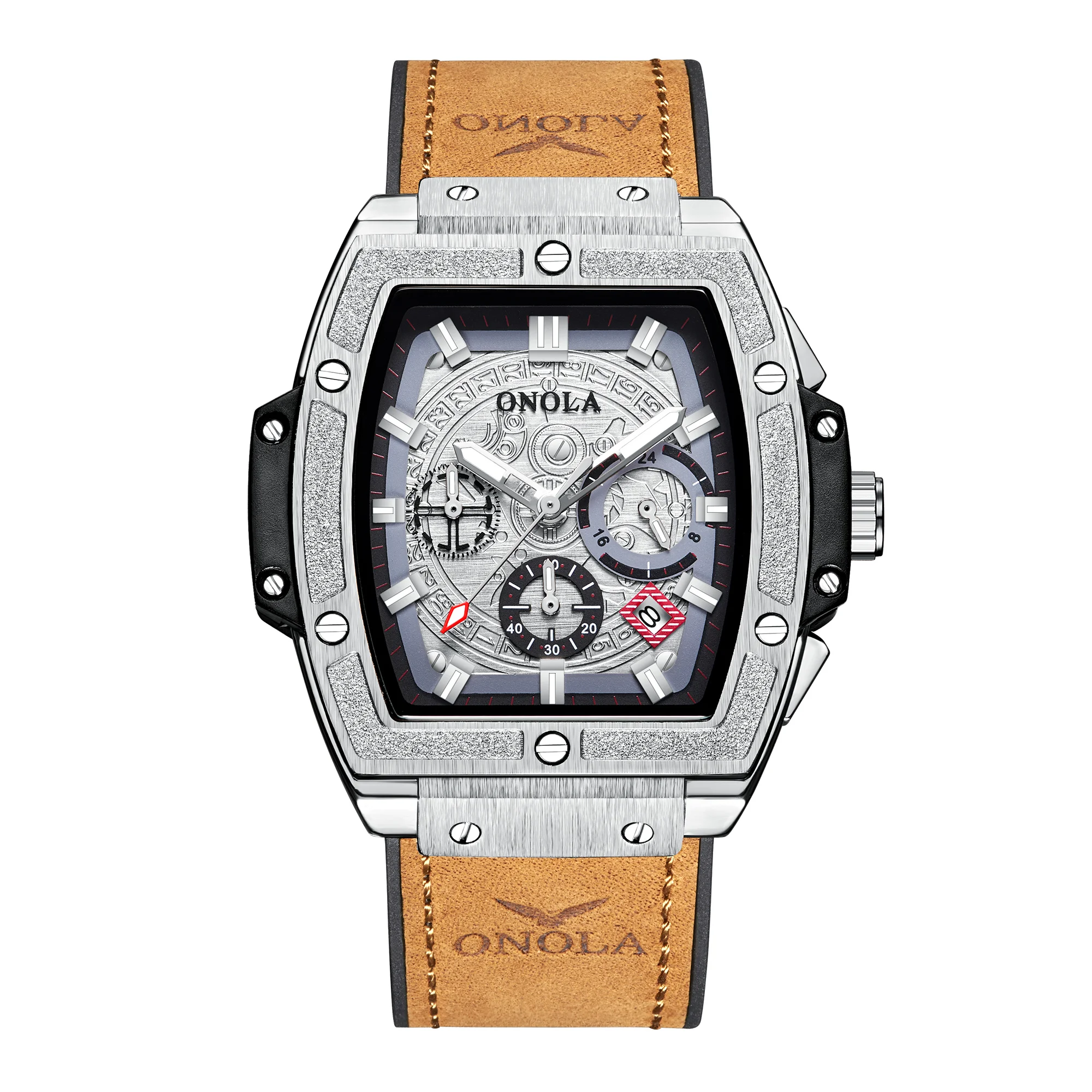 ONOLA 6825 Men's Luxury Quartz Watch - Chronograph Jam Tangan