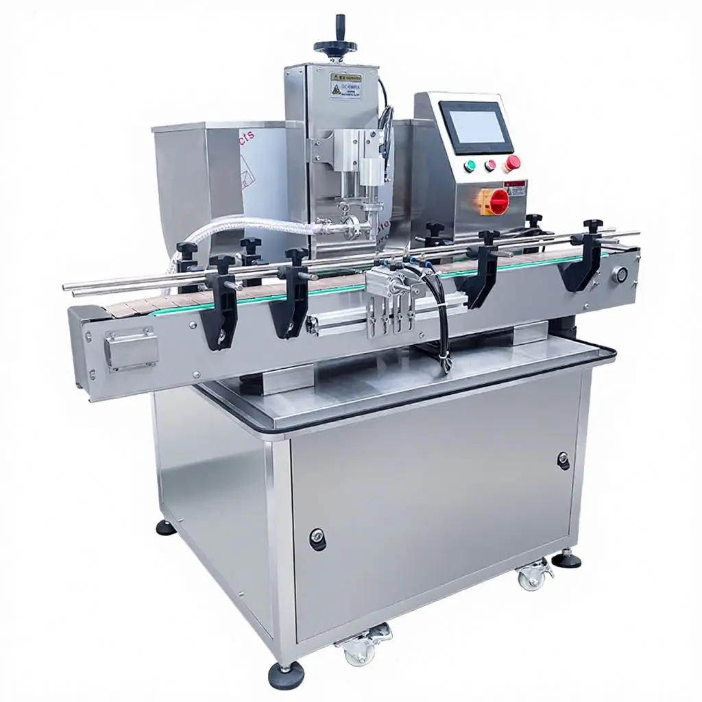 TEBAK Automatic Liquid Filling Machine for Beer, Beverage, Milk, Laundry Detergent, Small Business Use
